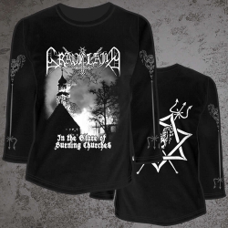 GRAVELAND - In The Glare Of Burning Churches. LONGSLEEVE